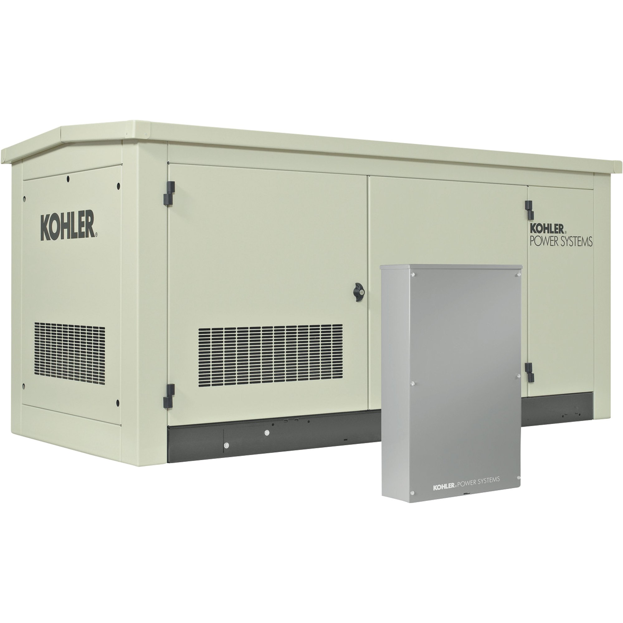 Kohler Residential Standby Generator — 30 kW (LP)/27 kW (NG), Dual Fuel, Model# 30Resnt